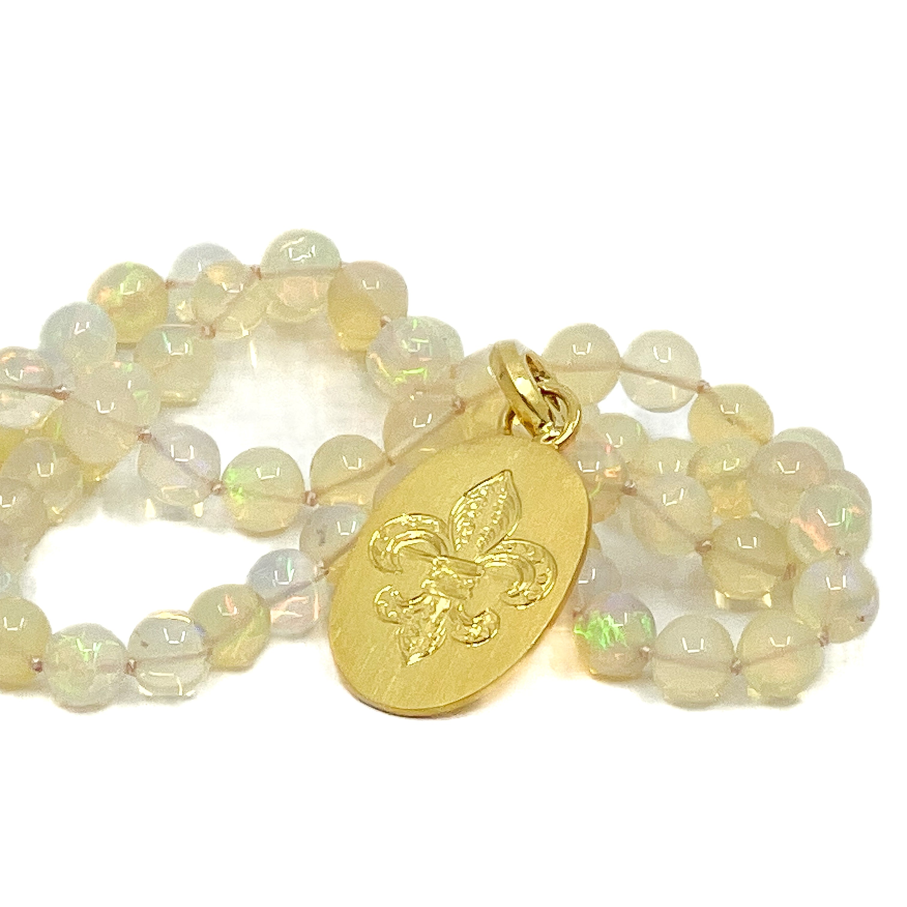 Ethiopian Opal Bead Strand