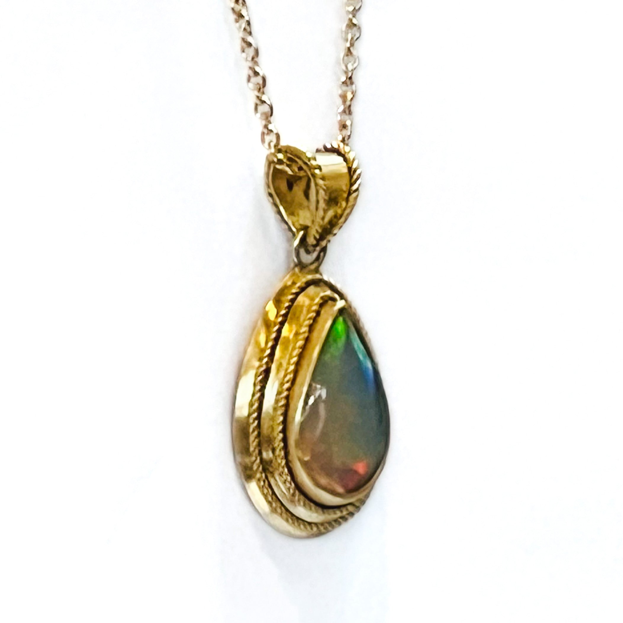 Ethiopian Opal Pendant