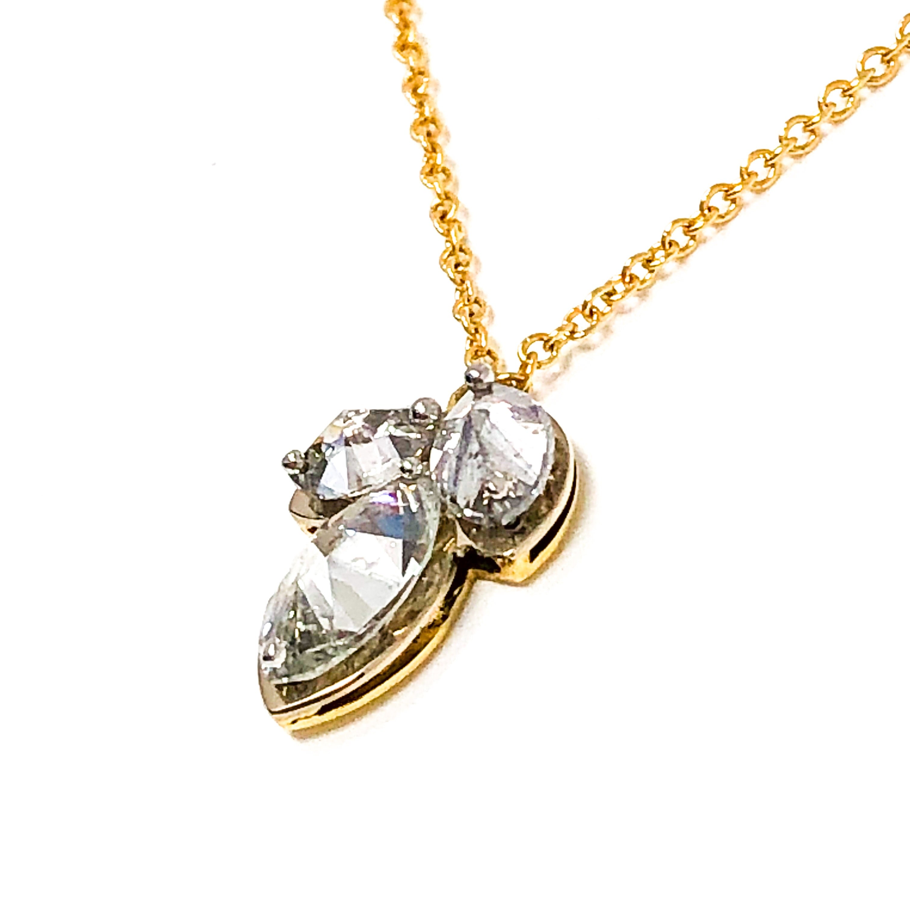 Inverted Diamond Pendant