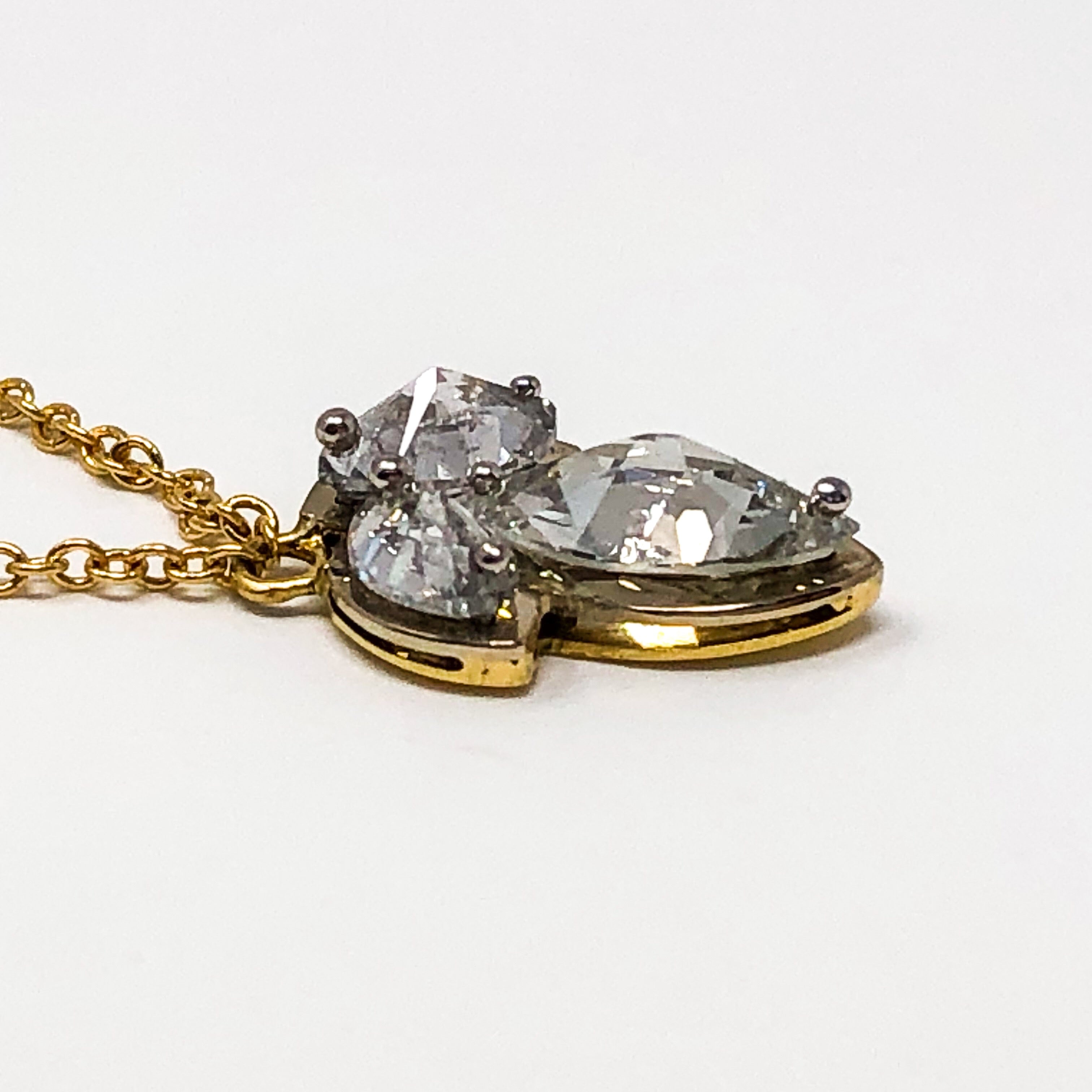 Inverted Diamond Pendant