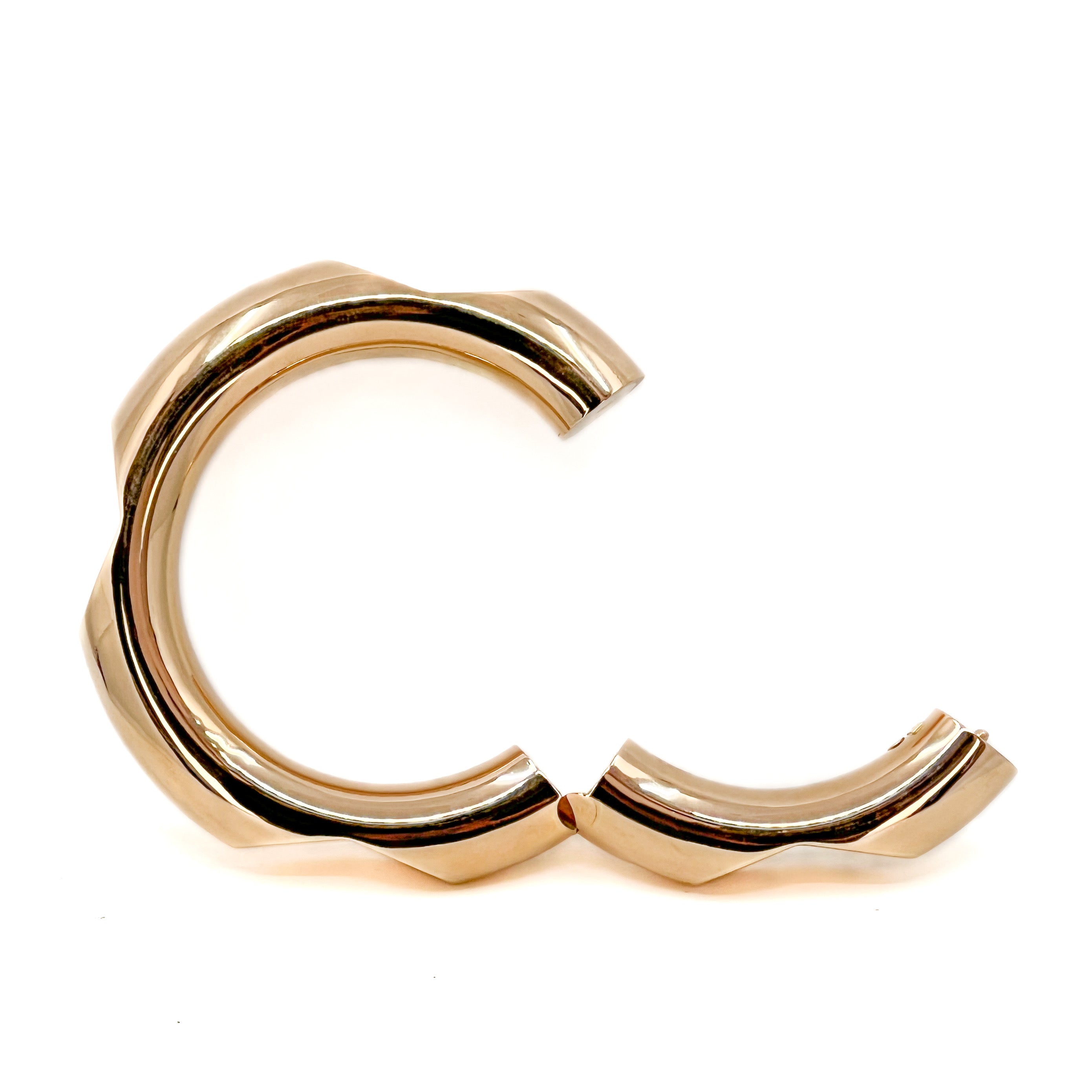 Rose Gold Retro Bangle