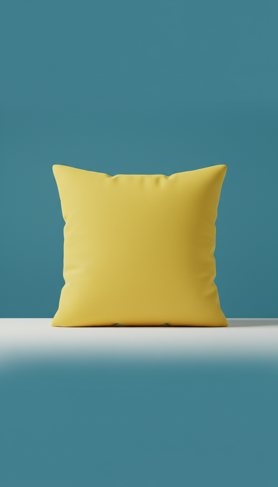 Lemon Drop Whimsical Throw Pillow