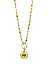 18kt Ball Pendant