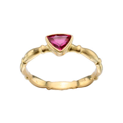 Pink Tourmaline Ring
