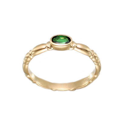 Tsavorite Garnet Ring