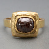 Brown Diamond Ring