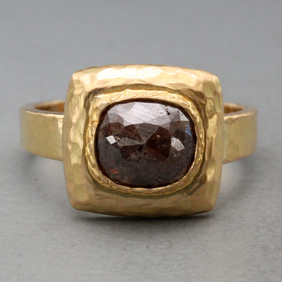 Brown Diamond Ring