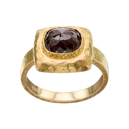 Brown Diamond Ring