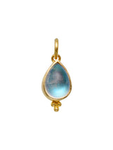 Blue Moonstone Charm