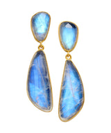 Blue Moonstone Earrings