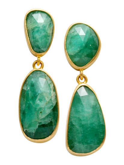 Emerald Earrings