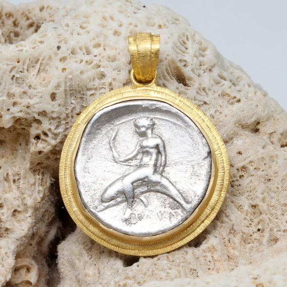 Ancient Coin Pendant