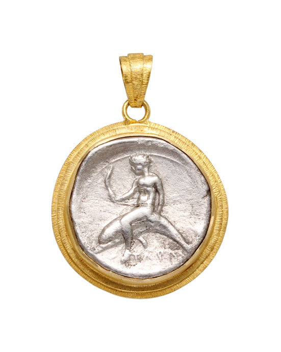 Ancient Coin Pendant