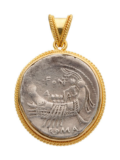 Ancient Coin Pendant