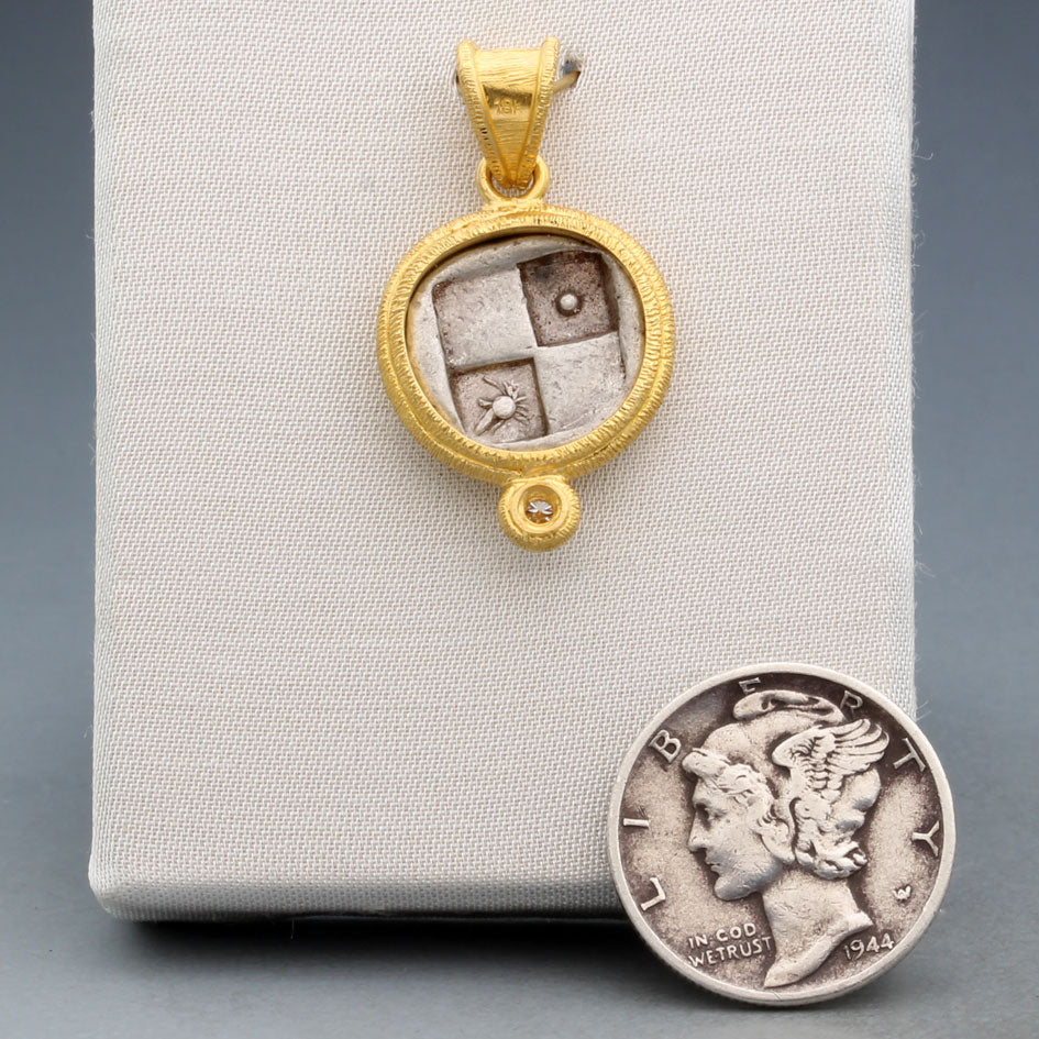 Ancient Coin Pendant