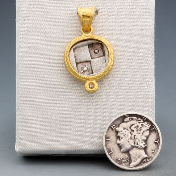 Ancient Coin Pendant