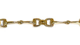 Solid Horse Bit Link Bracelet