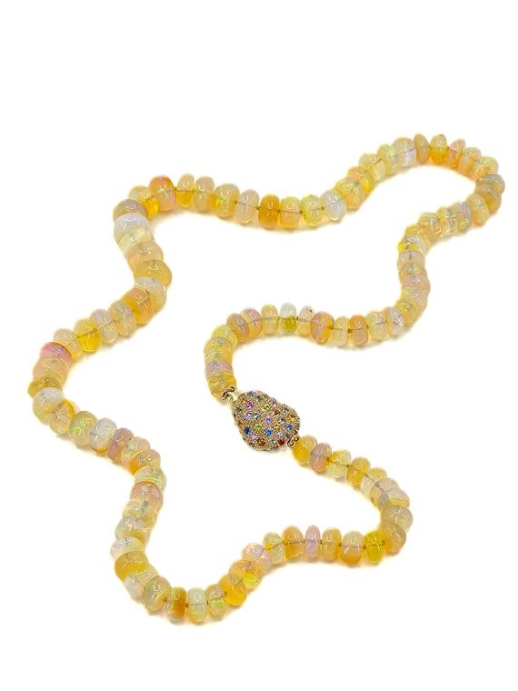 Ethiopian Opal Necklace