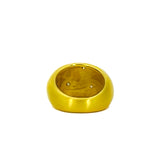Gold and Diamond Bombe Ring